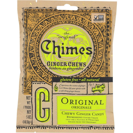 CHIMES: Original Ginger Chews Bag, 5 oz - Sunshine Co Op. - #tag1# - #tag2# - #tag3# - #tag4#