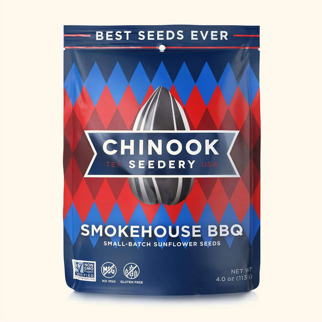 CHINOOK SEEDERY: Smokehouse BBQ Sunflower Seeds, 4 oz - #tag1# - #tag2#