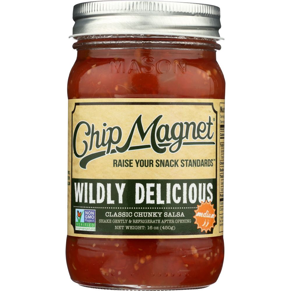 CHIP MAGNET: Salsa Wildly Delicious, 16 oz - #tag1# - #tag2#
