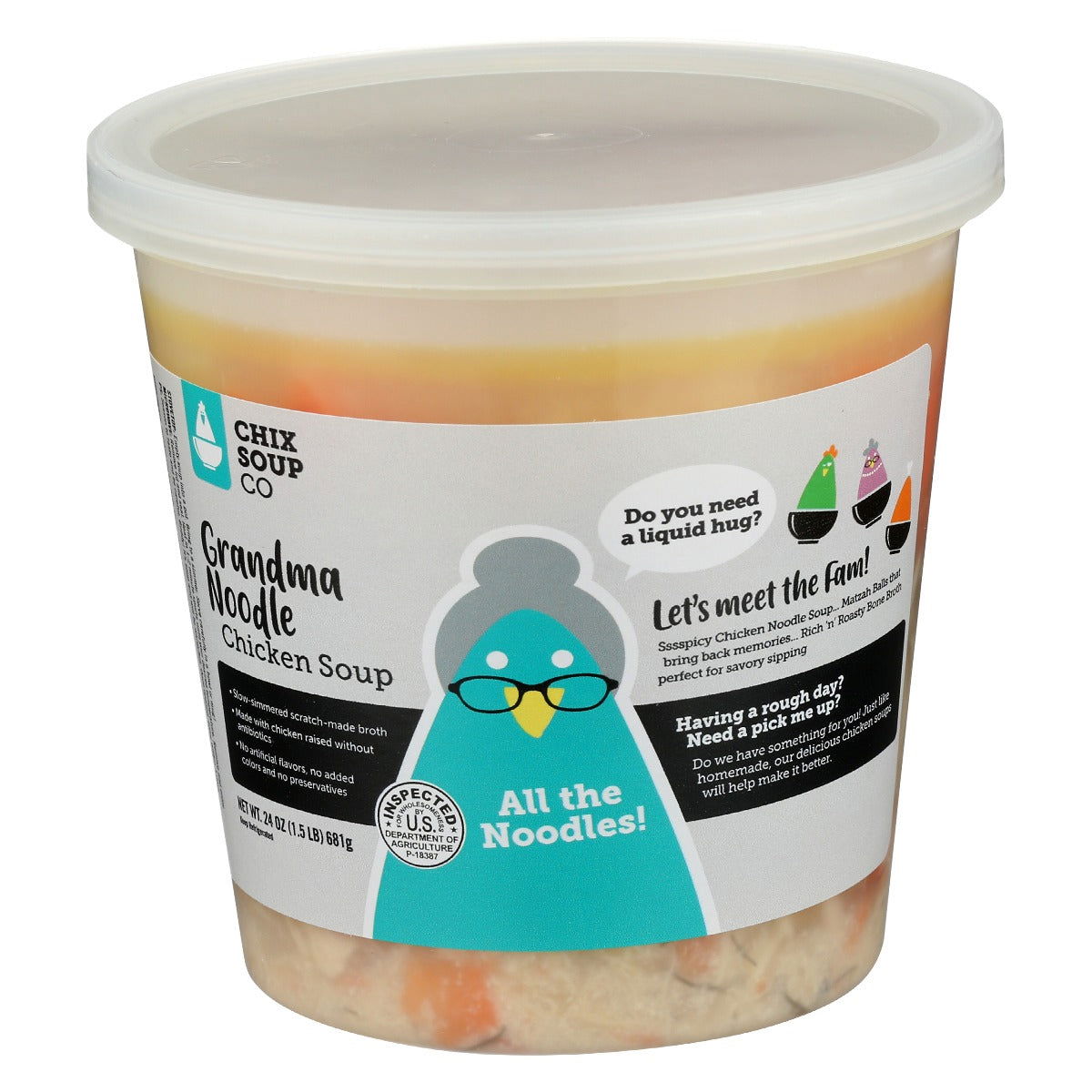 CHIXSOUPCO: Soup Gma Chicken Noodle, 24 fo - #tag1# - #tag2#