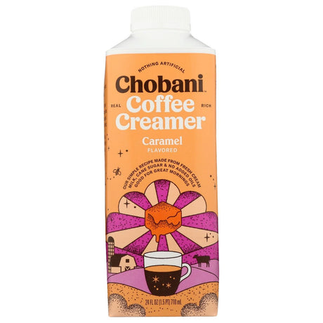 CHOBANI: Caramel Coffee Creamer, 24 oz - #tag1# - #tag2#