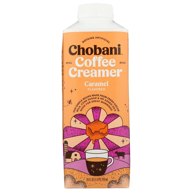 CHOBANI: Caramel Coffee Creamer, 24 oz - #tag1# - #tag2#