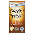 CHOCOLOVE: Almonds Toffee & Sea Salt in Dark Chocolate, 3.2 oz - Sunshine Co Op. - #tag1# - #tag2# - #tag3# - #tag4#