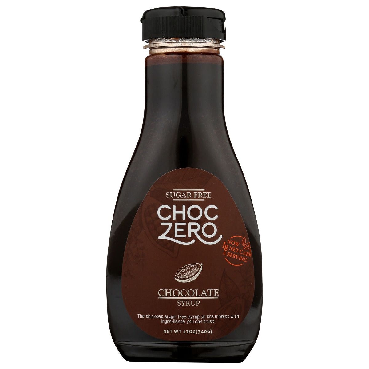 CHOCZERO: Chocolate Sugar Free Syrup, 12 fo - #tag1# - #tag2#