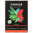 CHOICE TEA: Organic English Breakfast Tea, 16 bg - Sunshine Co Op. - #tag1# - #tag2# - #tag3# - #tag4#
