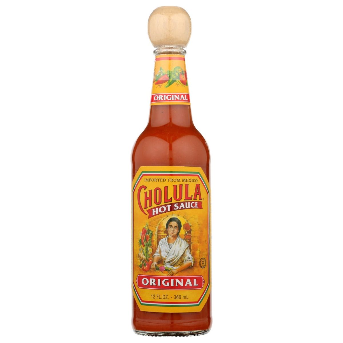 CHOLULA: Original Hot Sauce, 12 oz - #tag1# - #tag2#
