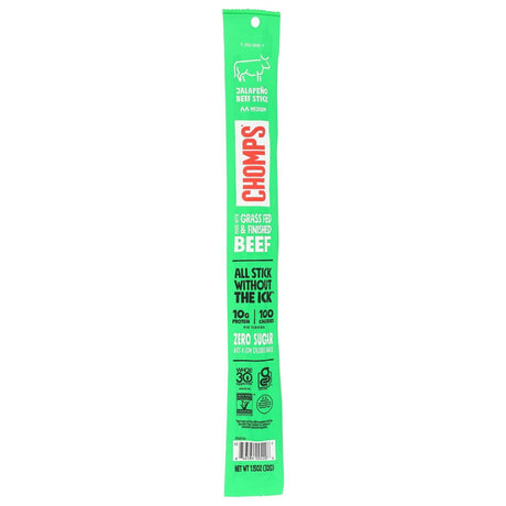 CHOMPS: Beef Stick Jalapeno, 1.15 oz - Sunshine Co Op. - #tag1# - #tag2# - #tag3# - #tag4#