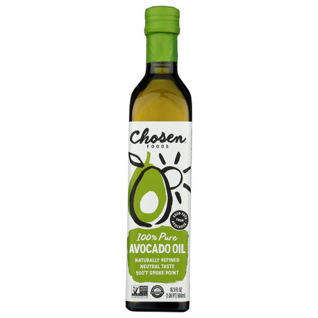 CHOSEN FOODS: 100% Pure Avocado Oil, 500 ml - #tag1# - #tag2#