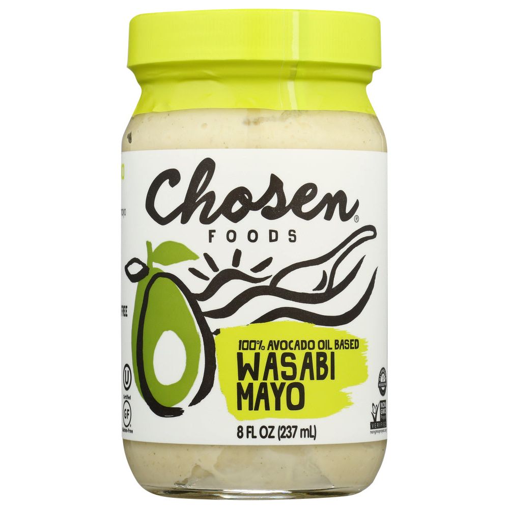CHOSEN FOODS: Wasabi Avocado Oil Mayo, 8 oz - #tag1# - #tag2#