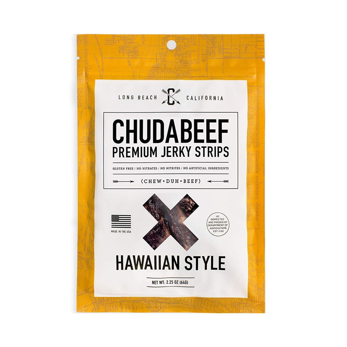 CHUDABEEF JERKY: Jerky Hawaiian Style, 2.25 oz - #tag1# - #tag2#