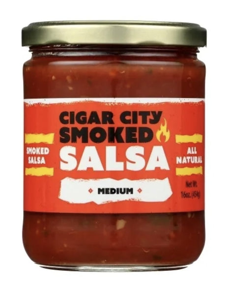 CIGAR CITY: Salsa Medium, 16 oz - #tag1# - #tag2#