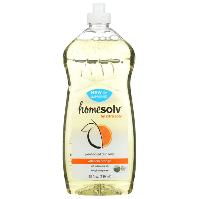 CITRA SOLV: Home Solv Liquid Dish Soap Valencia Orange, 25 oz - #tag1# - #tag2#