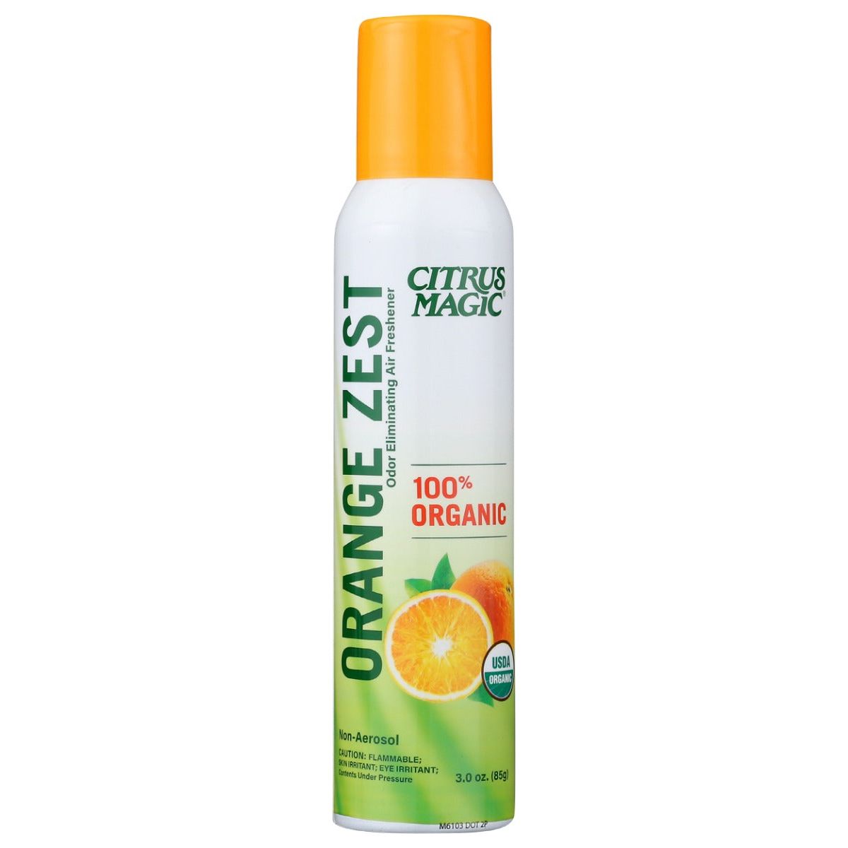 CITRUS MAGIC: Air Freshener Orange Zest Organic Spray, 3 oz - #tag1# - #tag2#