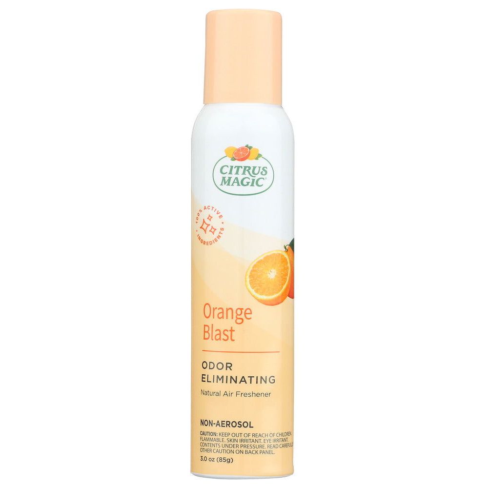 CITRUS MAGIC: Odor Eliminating Air Freshener Spray Orange Blast, 3.5 oz - Sunshine Co Op. - #tag1# - #tag2# - #tag3# - #tag4#