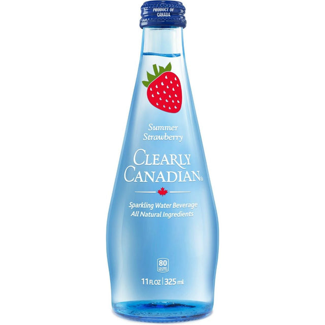 CLEARLY CANADIAN: Summer Strawbry Sparkling Water, 11 fo - #tag1# - #tag2#