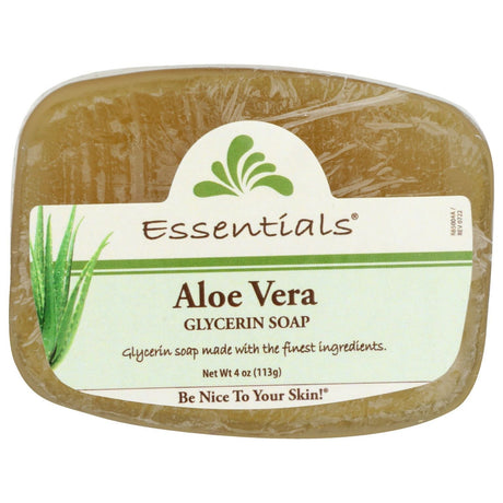CLEARLY NATURAL: Aloe Vera Glycerine Soap Bar, 4 oz - #tag1# - #tag2#