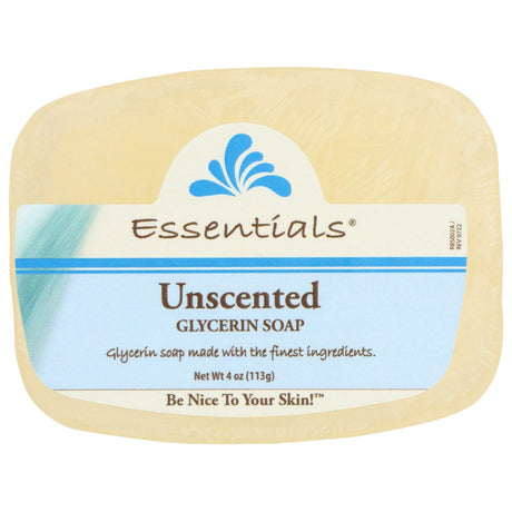 CLEARLY NATURAL: Glycerine Bar Soap Unscented, 4 oz - #tag1# - #tag2#