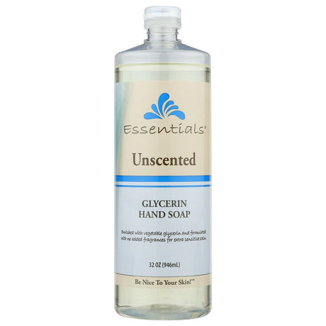 CLEARLY NATURAL: Soap Hand Liquid Glycerin Unscented, 32 oz - Sunshine Co Op. - #tag1# - #tag2# - #tag3# - #tag4#