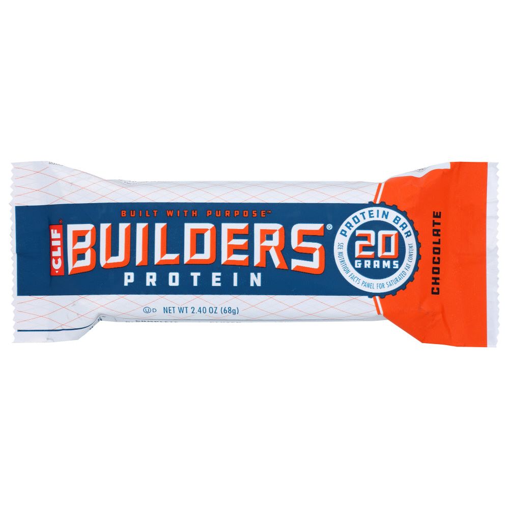 CLIF: Builder Protein Bar Chocolate, 2.4 oz - #tag1# - #tag2#