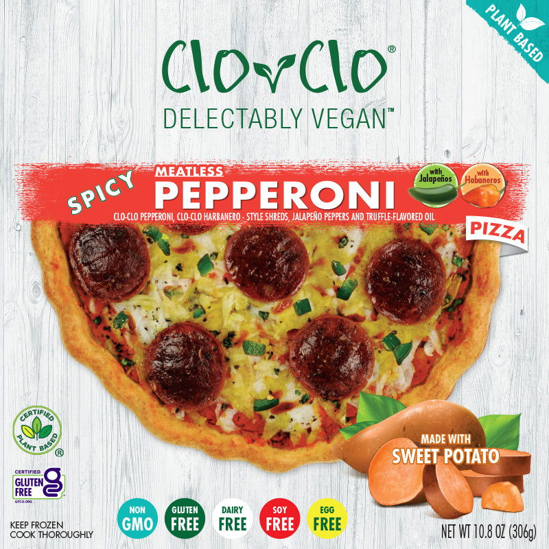 CLO-CLO VEGAN FOODS: Pizza Mtlss Pepp Jalapeno, 10.8 oz - #tag1# - #tag2#