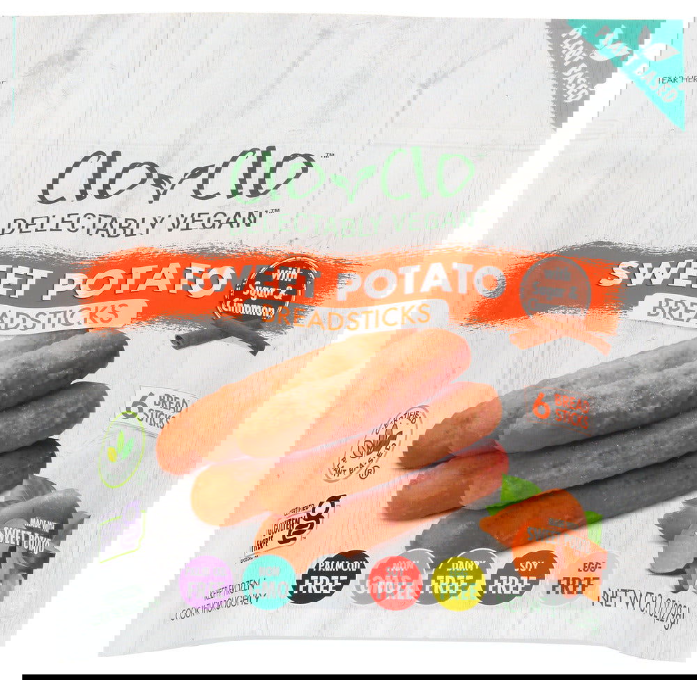 CLO-CLO VEGAN FOODS: Sweet Potato Breadsticks With Sugar And Cinnamon, 8.1 oz - #tag1# - #tag2#