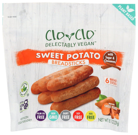 CLO-CLO VEGAN FOODS: Sweet Potato Breadsticks With Sugar And Cinnamon, 8.1 oz - #tag1# - #tag2#