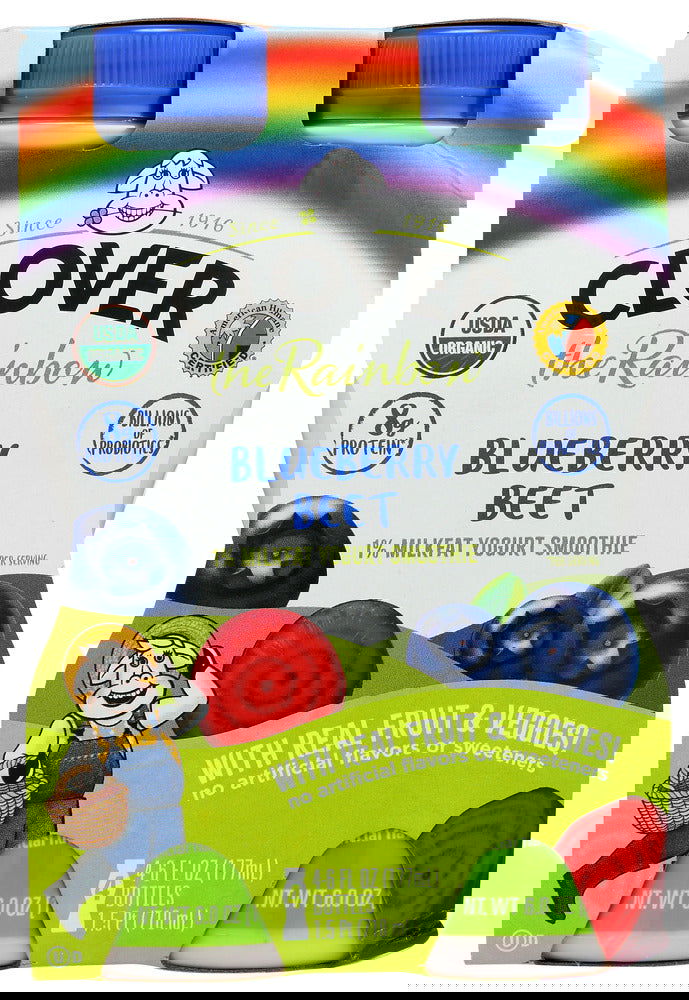 CLOVER SONOMA: Blueberry Beet Yogurt Smoothie, 24 oz - #tag1# - #tag2#