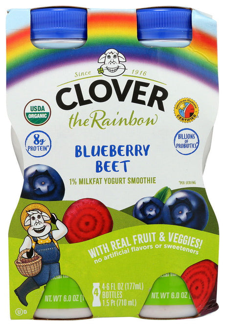 CLOVER SONOMA: Blueberry Beet Yogurt Smoothie, 24 oz - #tag1# - #tag2#