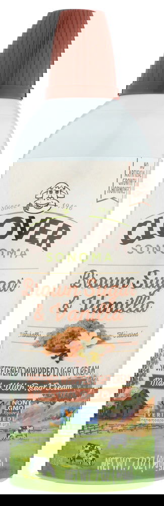 CLOVER SONOMA: Brown Sugar Vanilla Whipped Cream, 7 oz - #tag1# - #tag2#