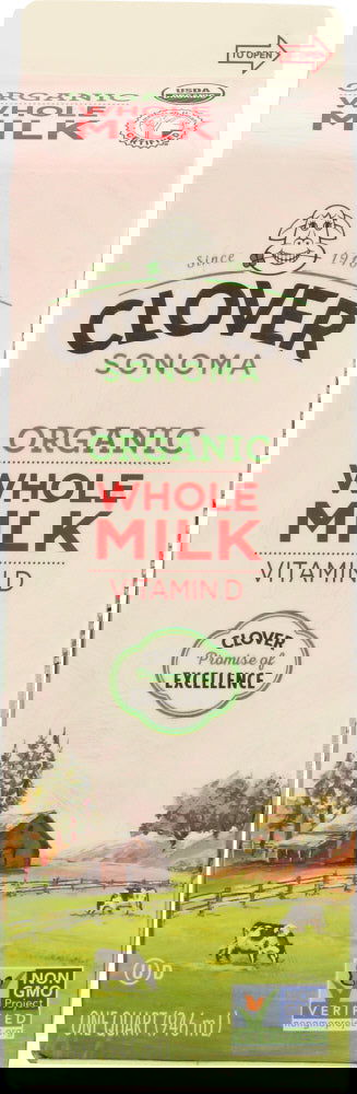 CLOVER SONOMA: Milk Vitamin D Quart, 32 oz - #tag1# - #tag2#