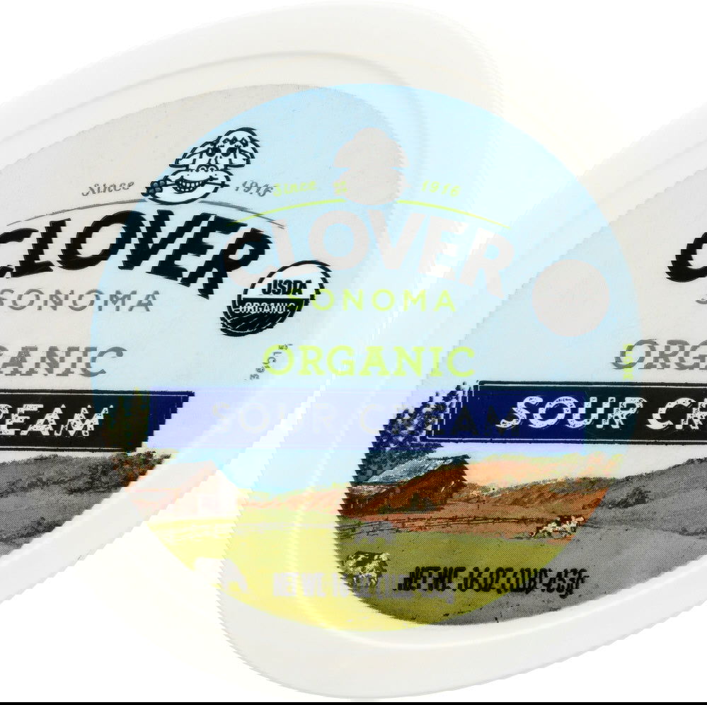 CLOVER SONOMA: Organic Sour Cream, 16 oz - #tag1# - #tag2#