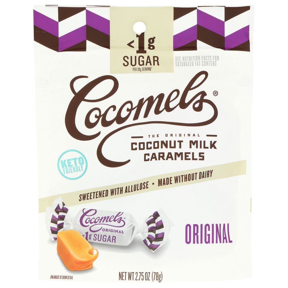 COCOMELS: Caramels Mlk Ccnt Sf Org, 2.75 OZ - #tag1# - #tag2#
