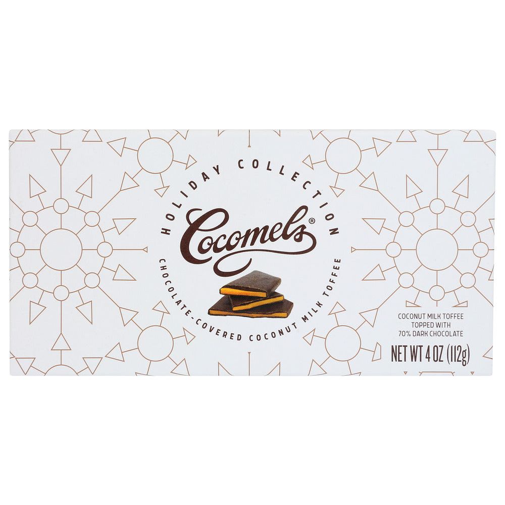 COCOMELS: Toffee Bark Holiday Gift, 4 OZ - #tag1# - #tag2#