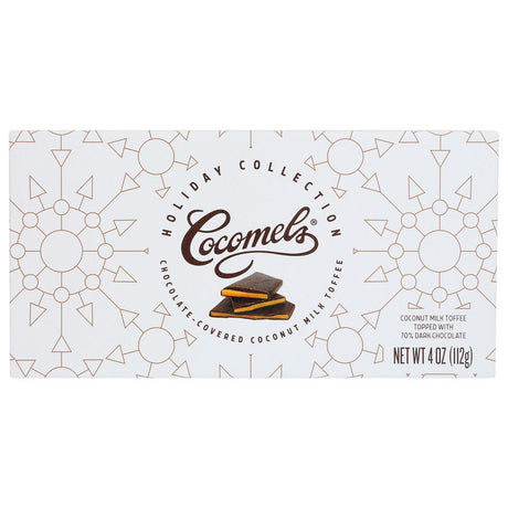 COCOMELS: Toffee Bark Holiday Gift, 4 OZ - #tag1# - #tag2#