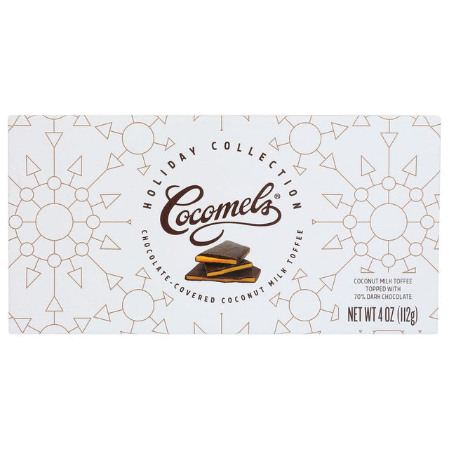COCOMELS: Toffee Bark Holiday Gift, 4 OZ - #tag1# - #tag2#