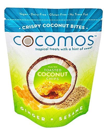 COCOMOS: Coconut Chip Gnger Sesame, 3 oz - #tag1# - #tag2#