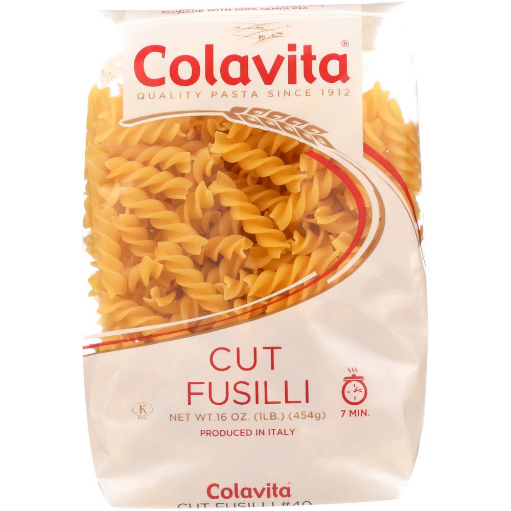 COLAVITA: Pasta Cut Fusilli, 1 LB - #tag1# - #tag2#