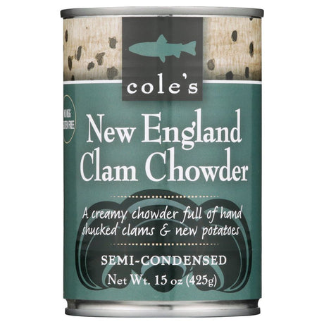 COLES: New England Clam Chowder Soup, 15 oz - #tag1# - #tag2#