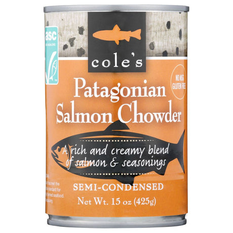 COLES: Patagonian Salmon Chowder Soup, 15 oz - #tag1# - #tag2#