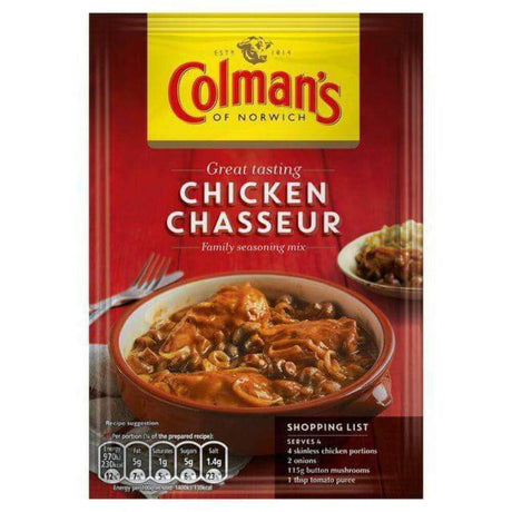 COLMANS: Chicken Chasseur Seasoning Mix, 1.5 oz - #tag1# - #tag2#