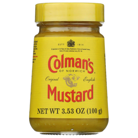 COLMANS: Prepared Mustard, 3.53 oz - #tag1# - #tag2#