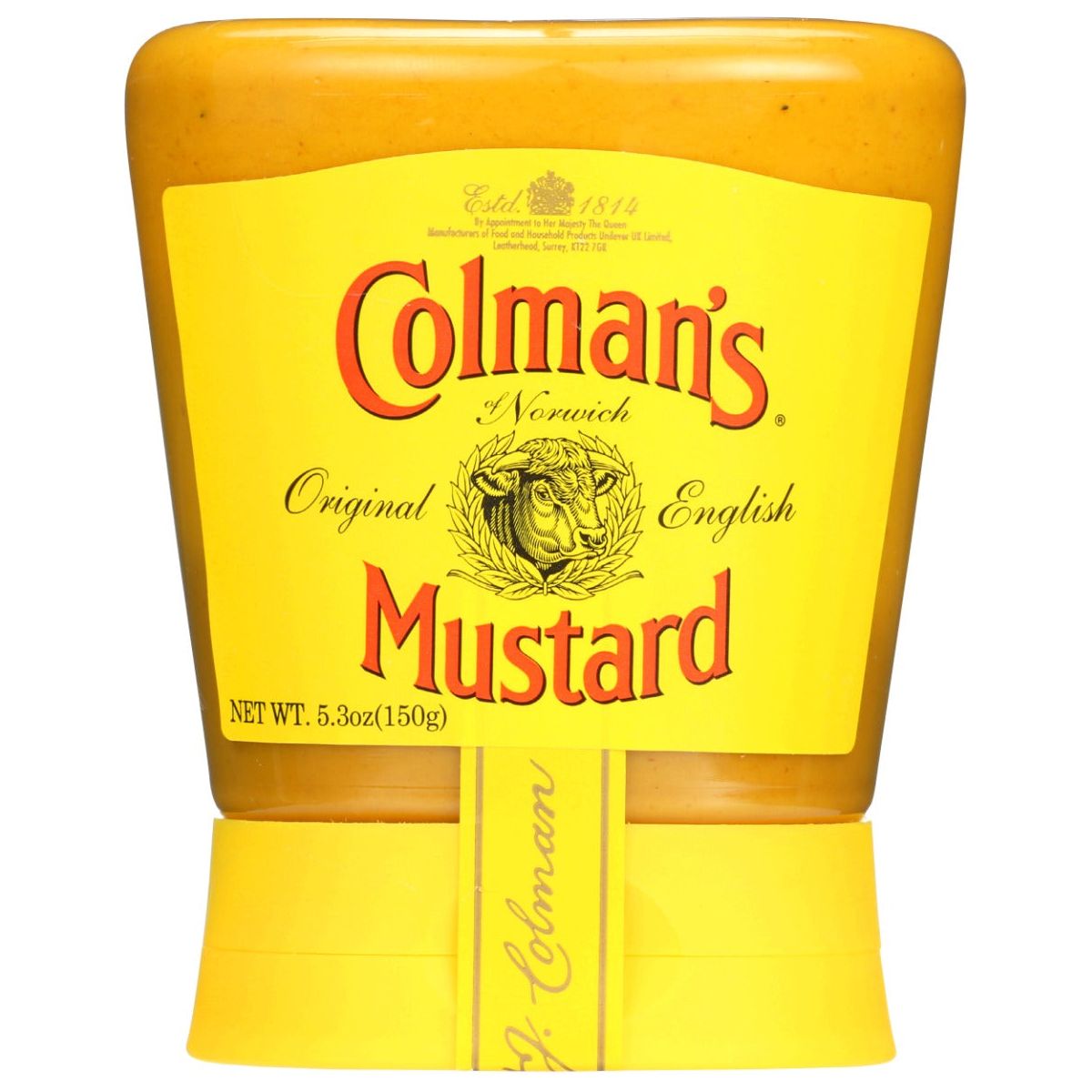COLMANS: Squeezy Mustard, 5.3 oz - #tag1# - #tag2#