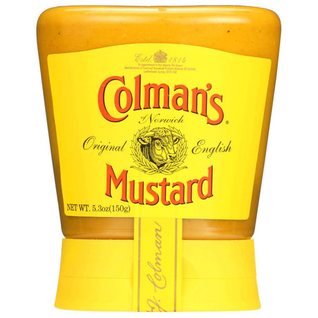 COLMANS: Squeezy Mustard, 5.3 oz - #tag1# - #tag2#