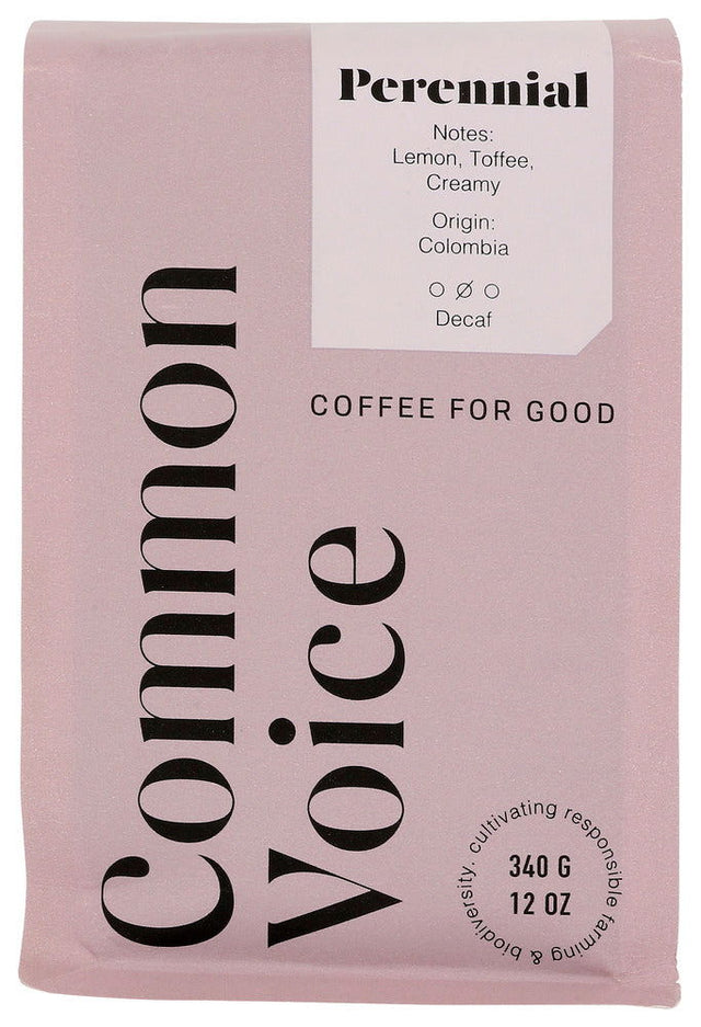 COMMON VOICE COFFEE CO: Perennial Decaf Coffee, 12 oz - #tag1# - #tag2#