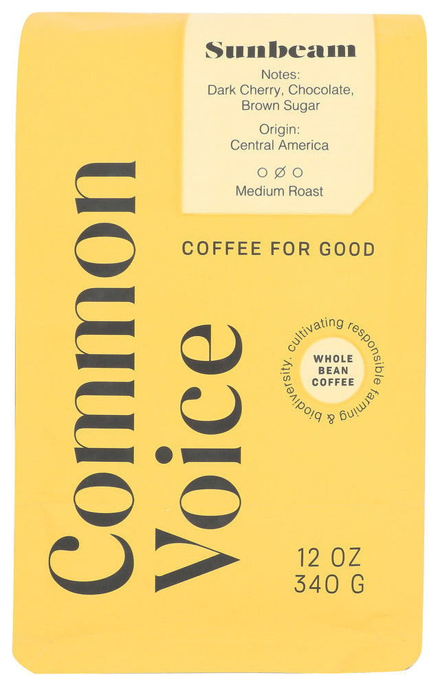COMMON VOICE COFFEE CO: Sunbeam Coffee, 12 oz - #tag1# - #tag2#