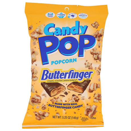 COOKIE POP POPCORN: Popcorn Butterfinger, 5.25 oz - Sunshine Co Op. - #tag1# - #tag2# - #tag3# - #tag4#