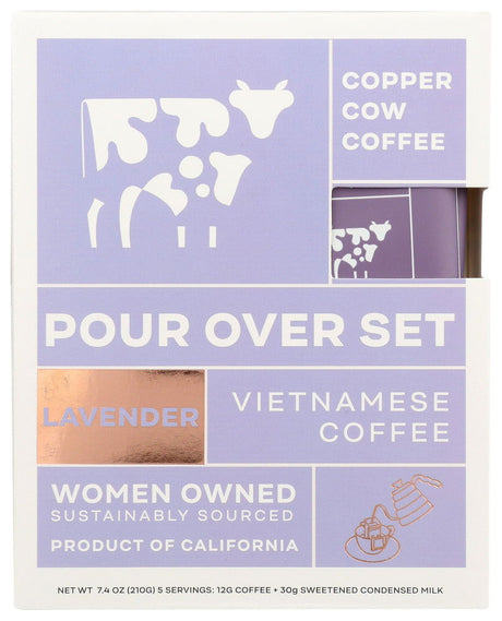 COPPER COW COFFEE: Tea Lavender, 7.4 oz - #tag1# - #tag2#