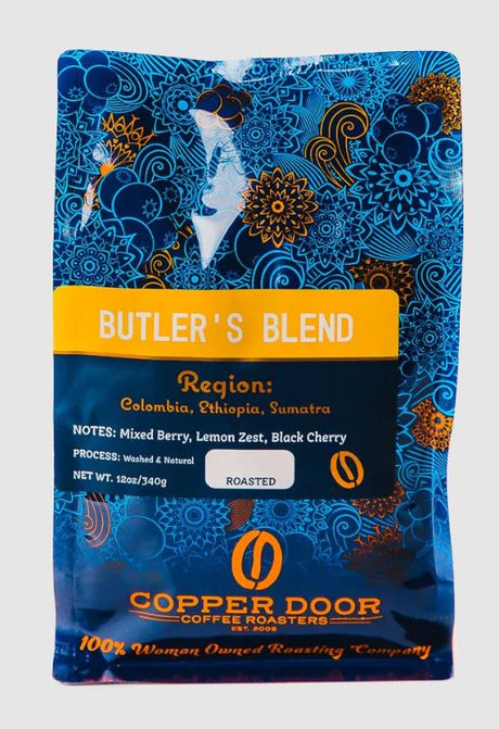 COPPER DOOR COFFEE ROASTERS: Butlers Blend Medium Roast Coffee, 12 oz - #tag1# - #tag2#