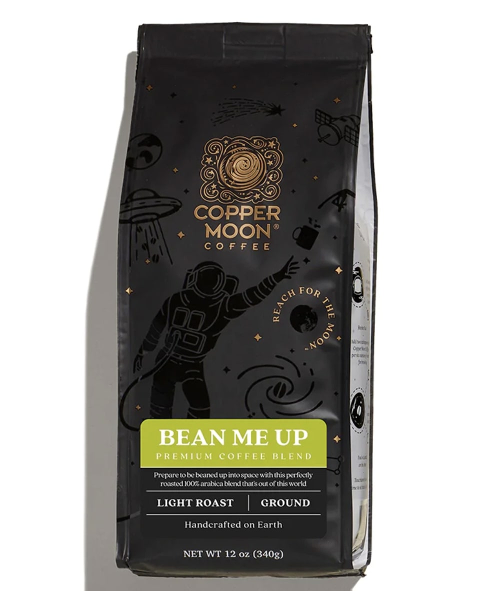 COPPER MOON: Coffee Bean Me Up, 12 oz - #tag1# - #tag2#