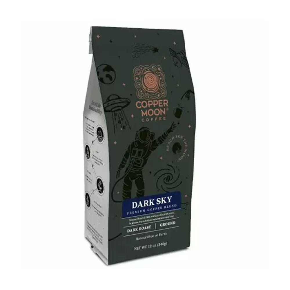 COPPER MOON: Dark Sky Premium Ground Coffee Blend, 12 oz - #tag1# - #tag2#